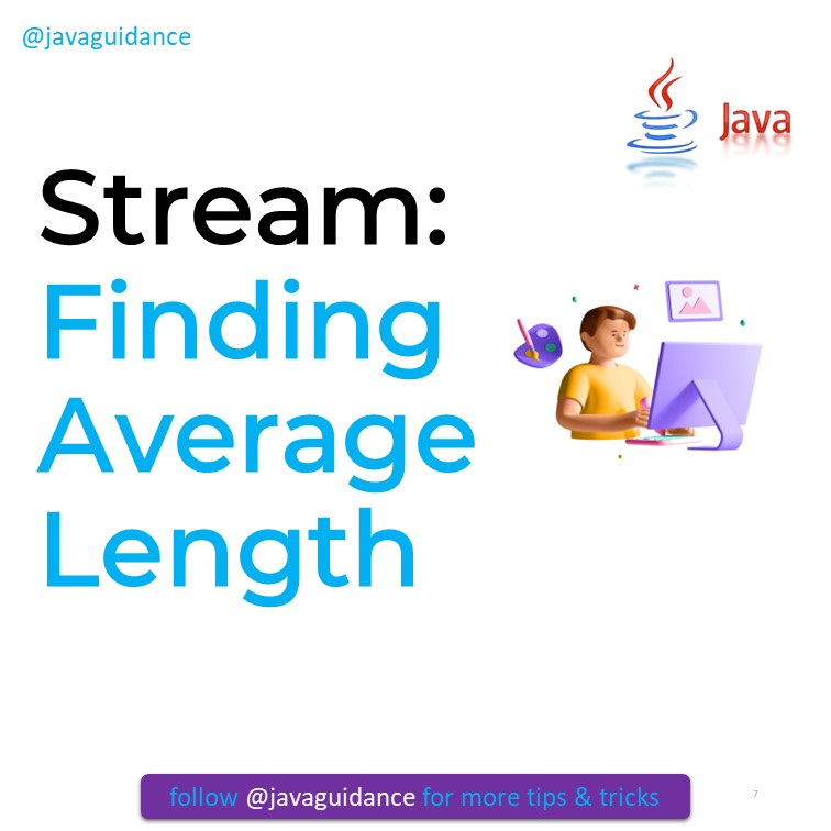 Stream: Finding Average Length